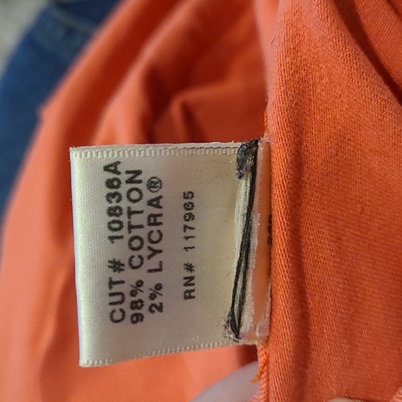 J brand skinny leg pants tangerine - Picture 3 of 7